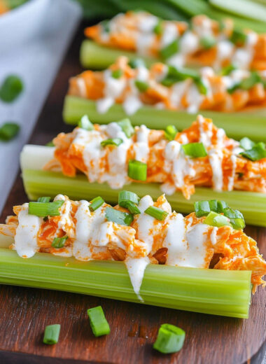 Buffalo Chicken Celery Sticks