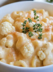 Low Carb Cauliflower Mac and Cheese