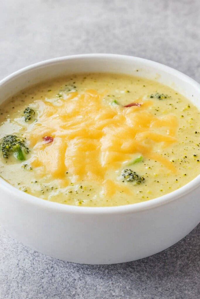 Cooking Keto Broccoli Cheddar Soup