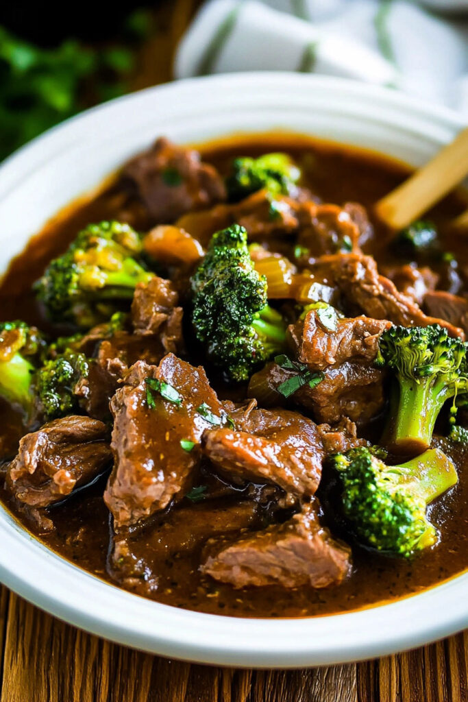 Crock Pot Beef and Broccoli