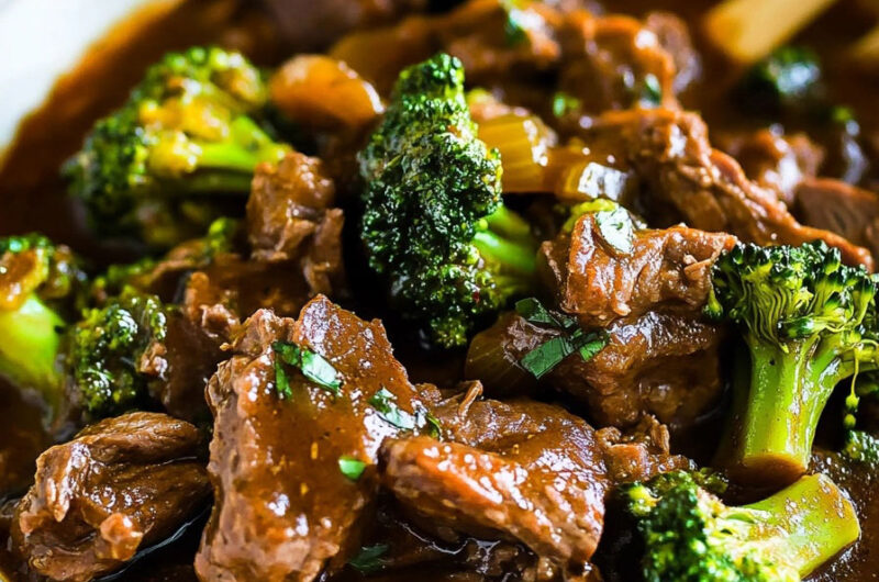 Crock Pot Beef and Broccoli