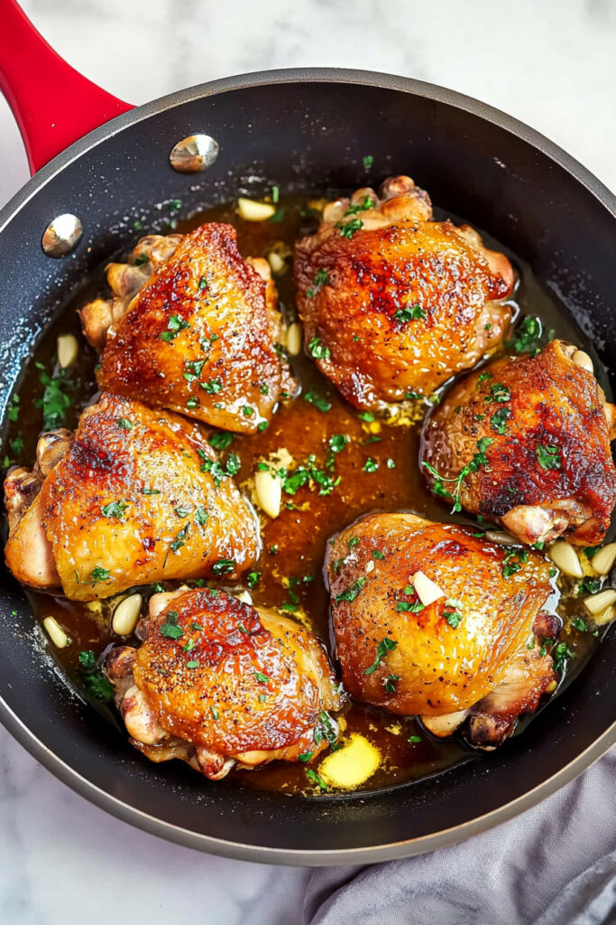 Garlic Butter Chicken Thighs