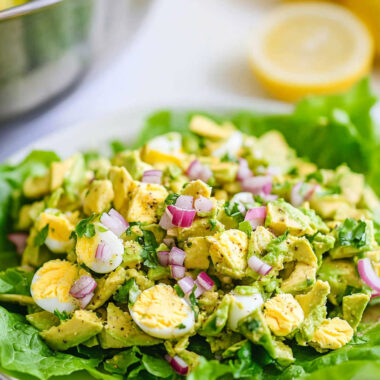 Keto Avocado Egg Salad