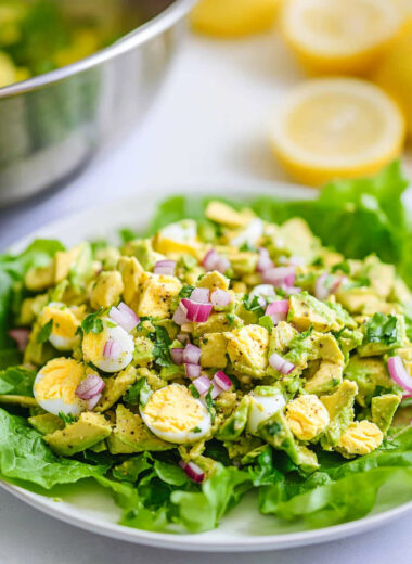 Keto Avocado Egg Salad