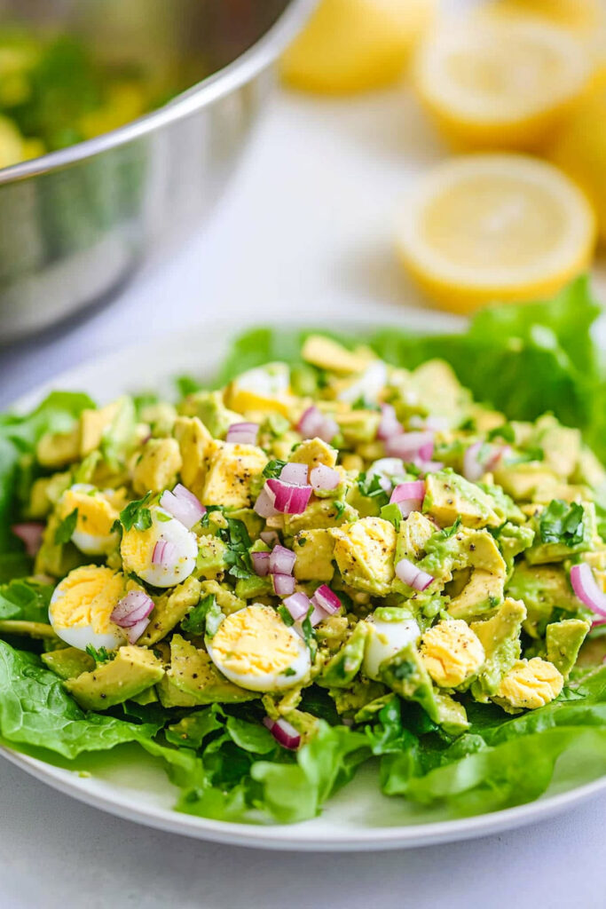 Keto Avocado Egg Salad