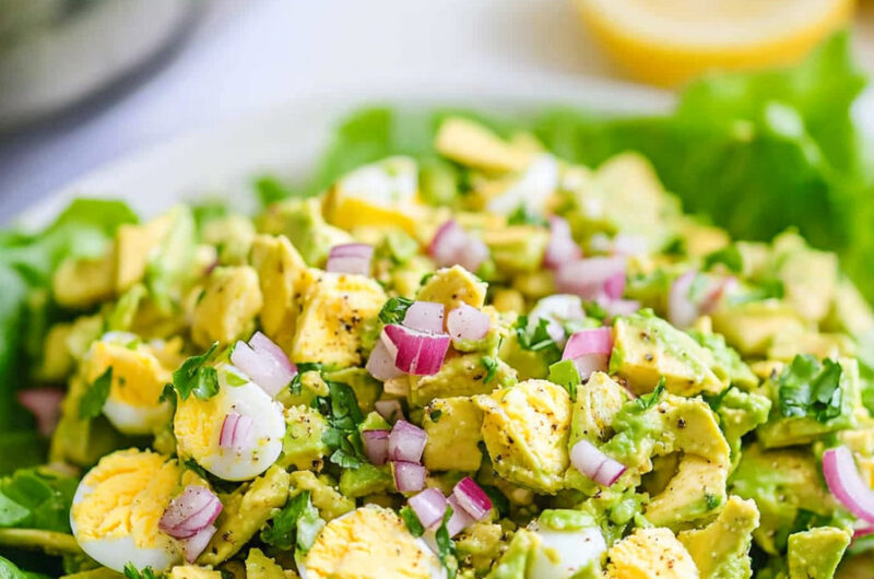 Keto Avocado Egg Salad