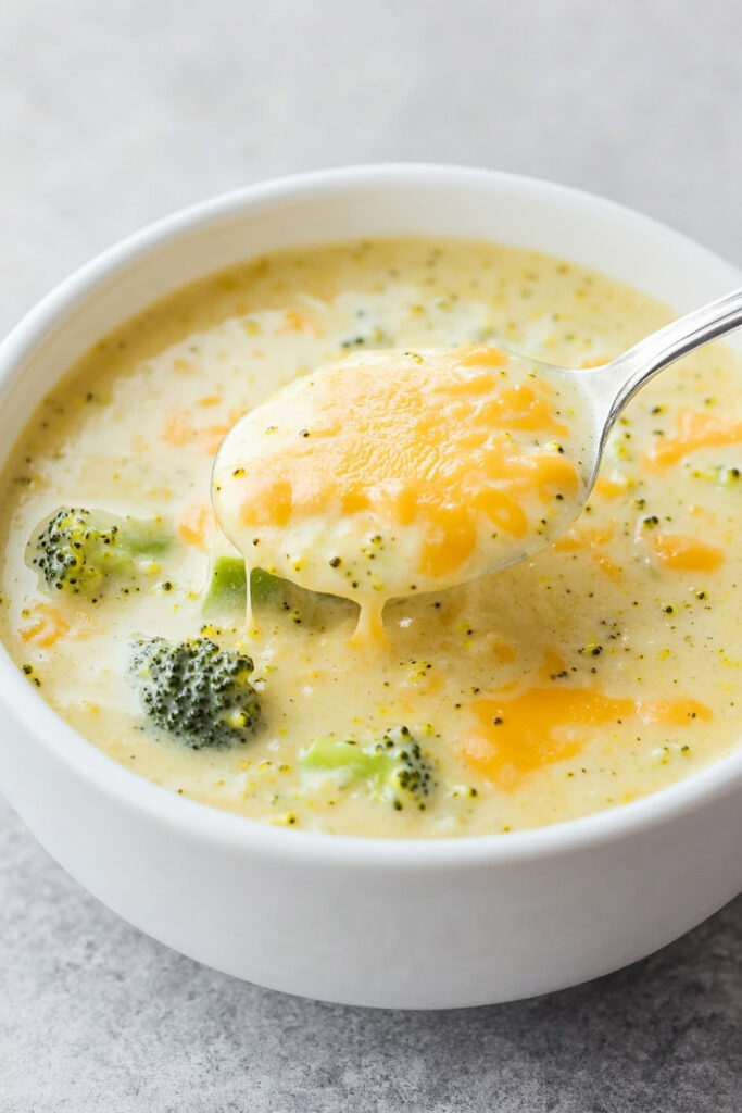 Keto Broccoli Cheddar Soup