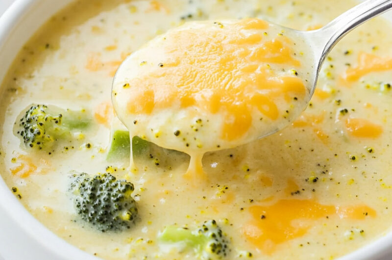 Keto Broccoli Cheddar Soup