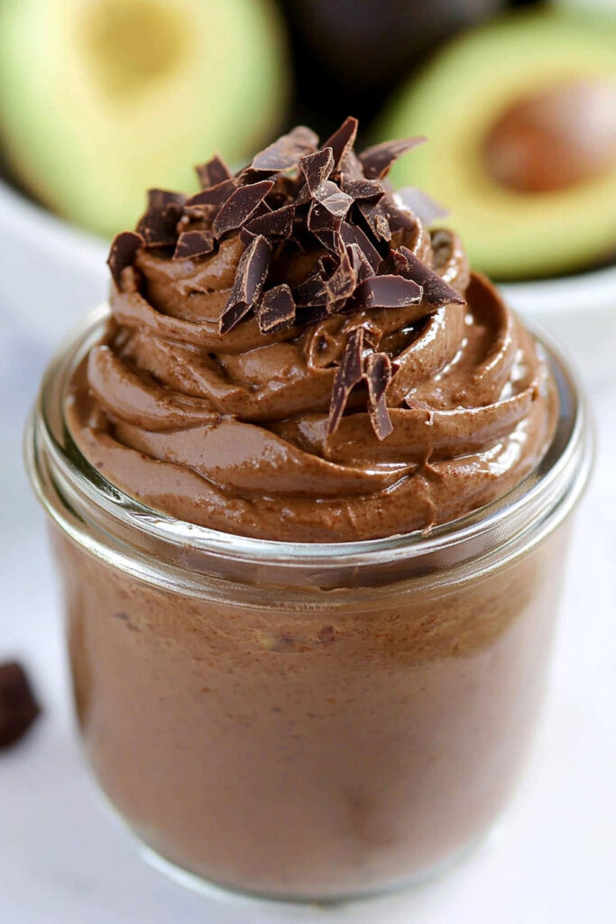 Keto Chocolate Avocado Mousse