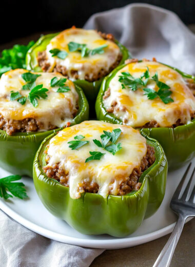 Philly Cheesesteak Stuffed Peppers