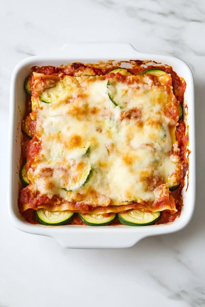 Preparing the Zucchini Lasagna