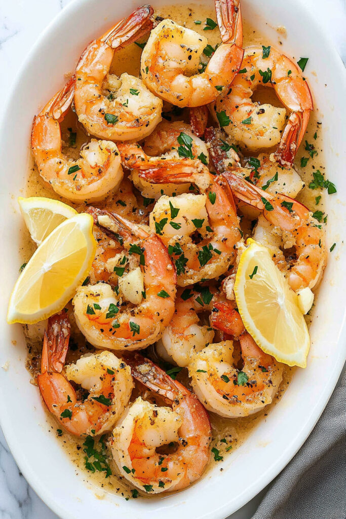 Serving Suggestions Lemon Garlic Butter Shrimp