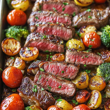 Sheet Pan Steak and Veggies