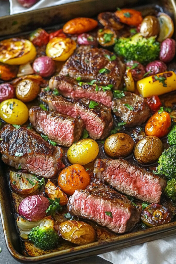 Tips for Sheet Pan Steak and Veggies