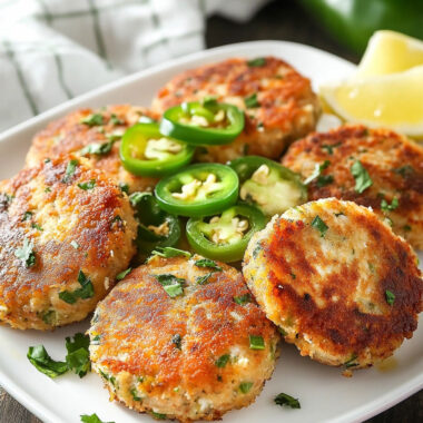 Tuna Cakes with Jalapeño and Cilantro